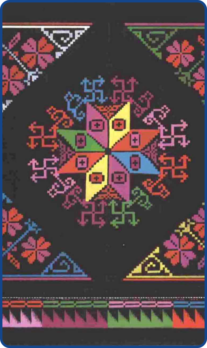 龙爪万字菊图
