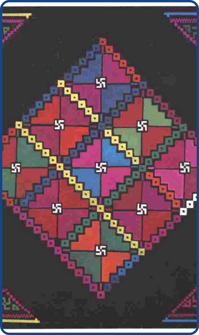 万字蝴蝶纹